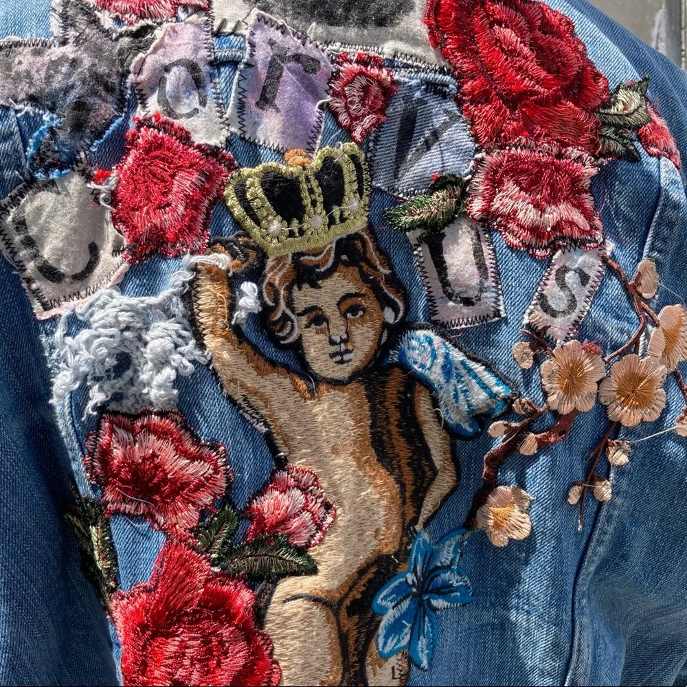 Custom Appliquéd Levi’s Jacket - Picture 10 of 12
